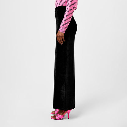 Velvet Maxi Skirt