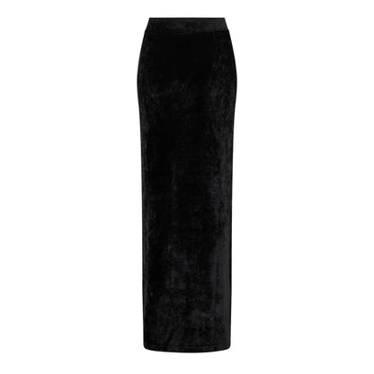 Velvet Maxi Skirt