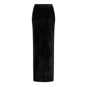 Velvet Maxi Skirt