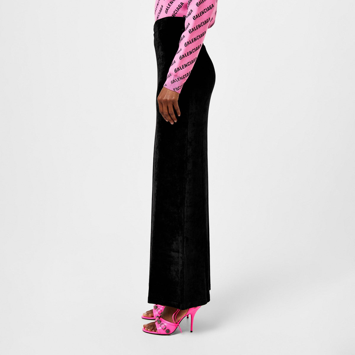 Velvet Maxi Skirt