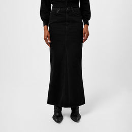 Denim Maxi Skirt