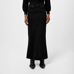 Denim Maxi Skirt