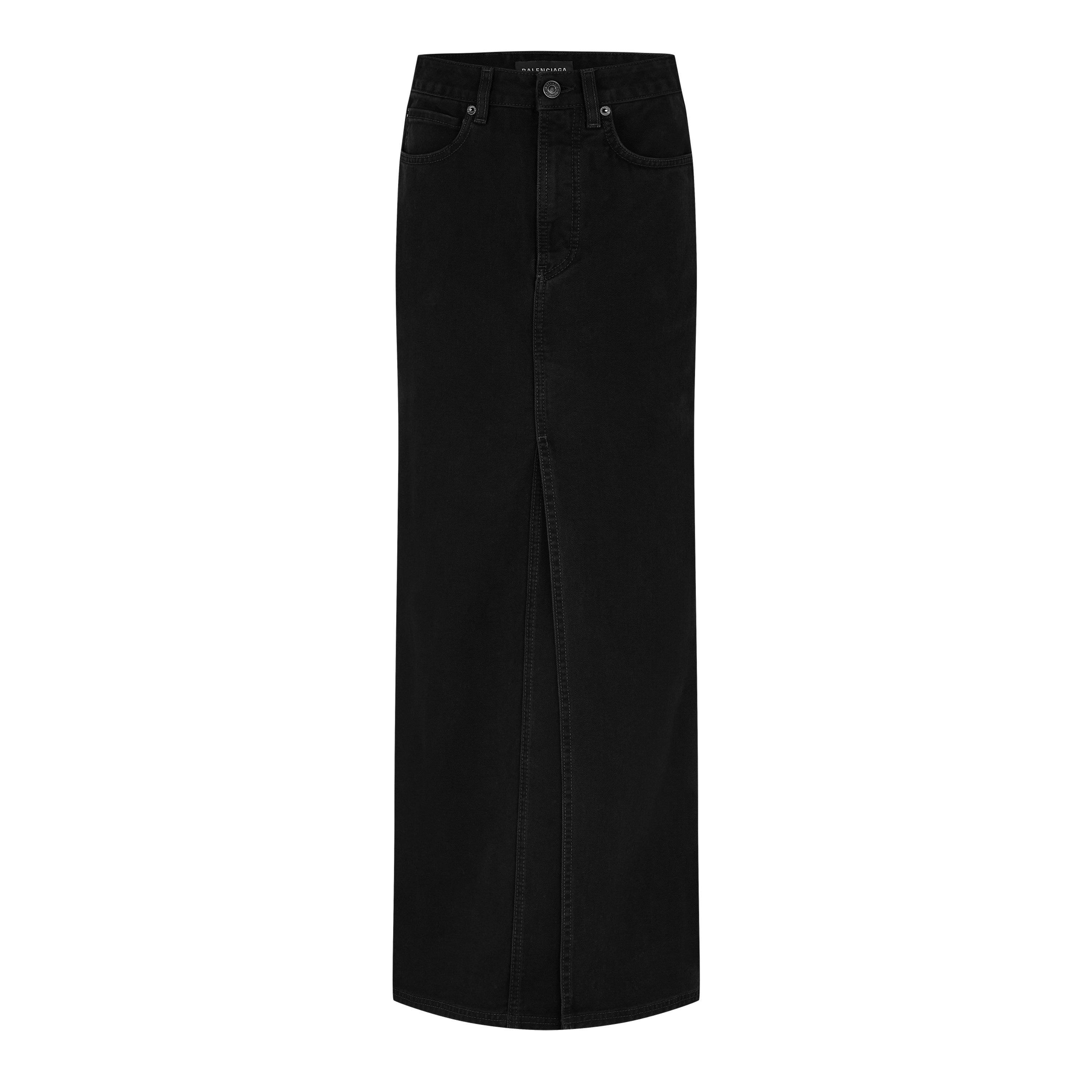 Denim Maxi Skirt