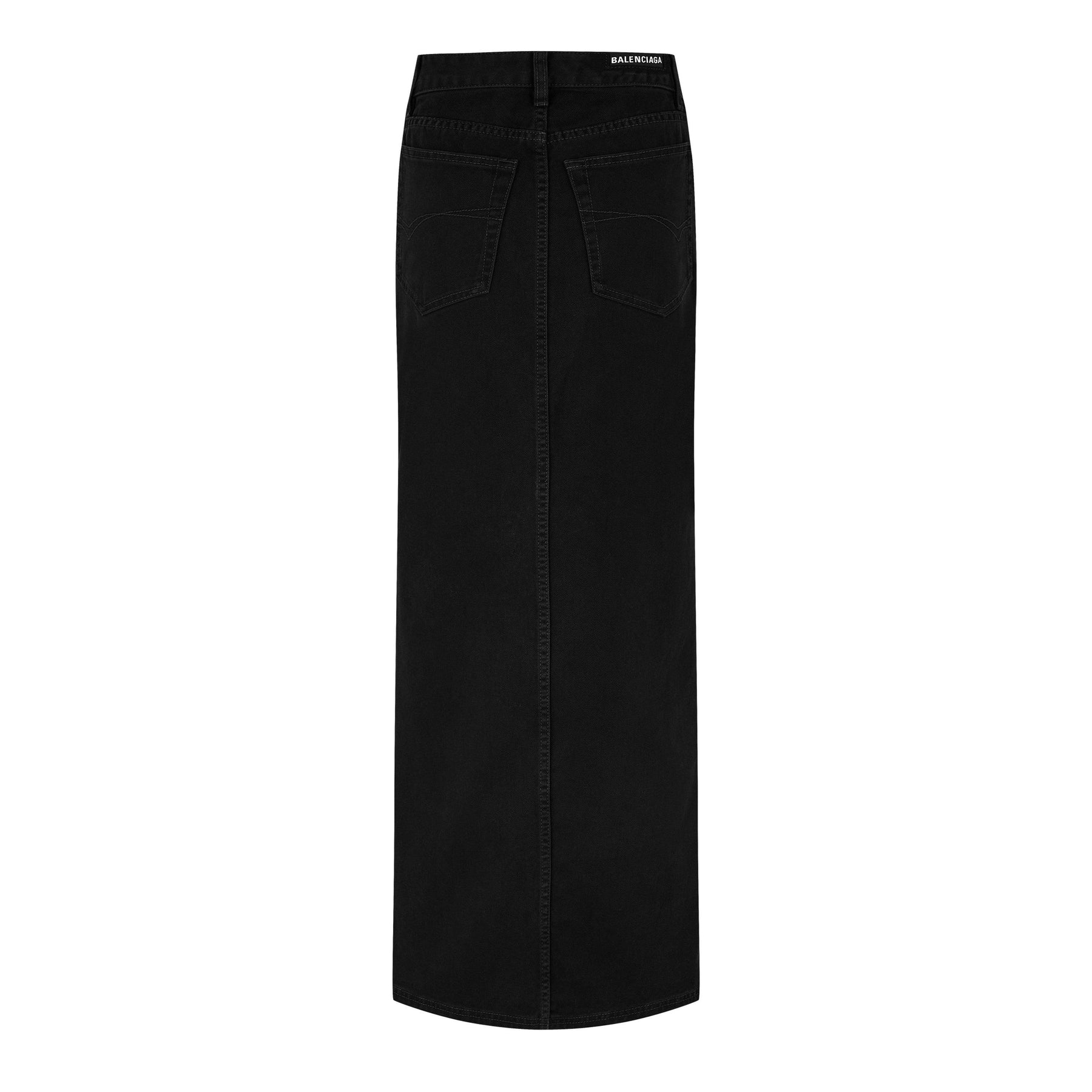 Denim Maxi Skirt