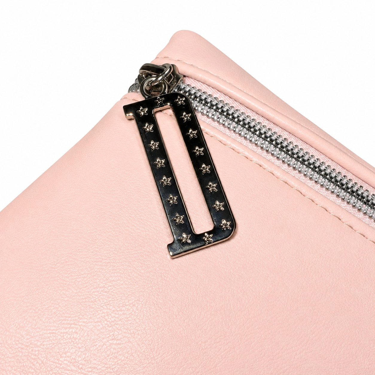 Beautiful Beaded Dior Beauty Gift With Purchase Pink Faux Leather Pouch/clutch