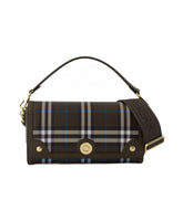 Convertible Synthetic Shoulder Bag - Multi