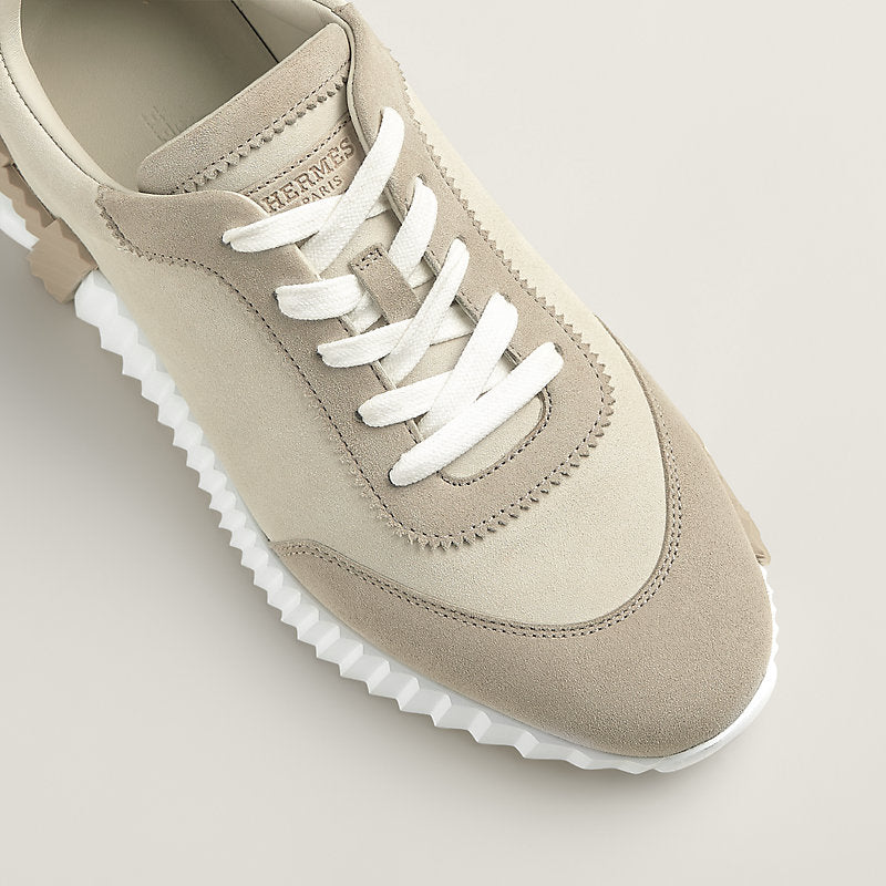 Bouncing sneaker in Beige Glaise / Beige Esquisse