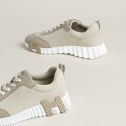 Bouncing sneaker in Beige Glaise / Beige Esquisse