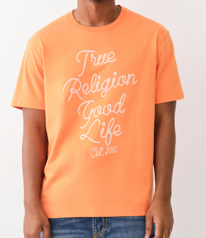 EMBROIDERED ROPE LOGO TEE