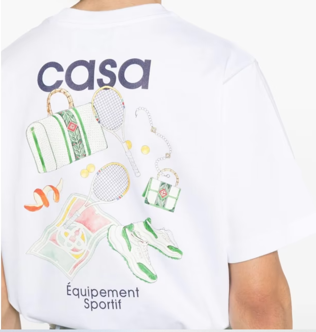 Casablanca Printed T-shirt