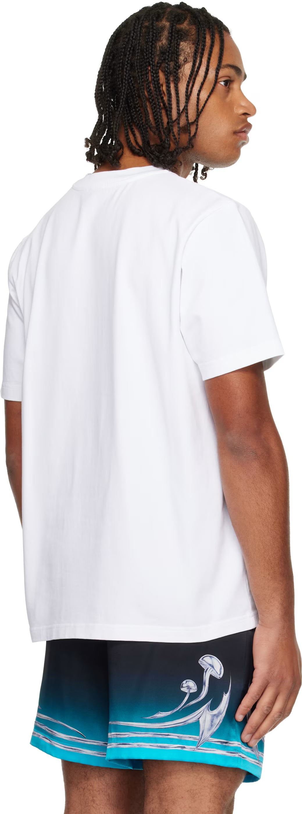White Tennis Club Icon Short Sleeve T‑shirt