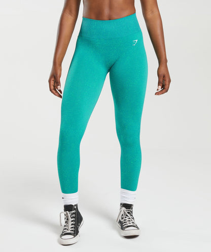 Gymshark Adapt Fleck x Whitney Leggings - Jewel Green