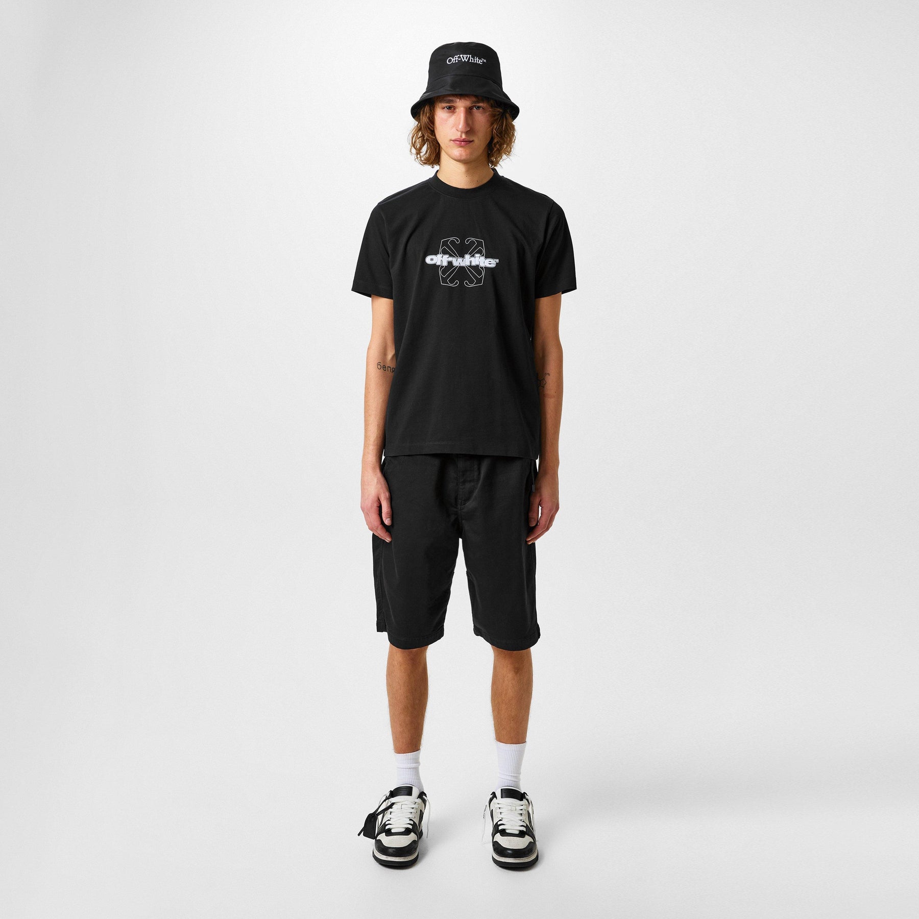 Men's Flock Arrow T-Shirt, Minimalist Design