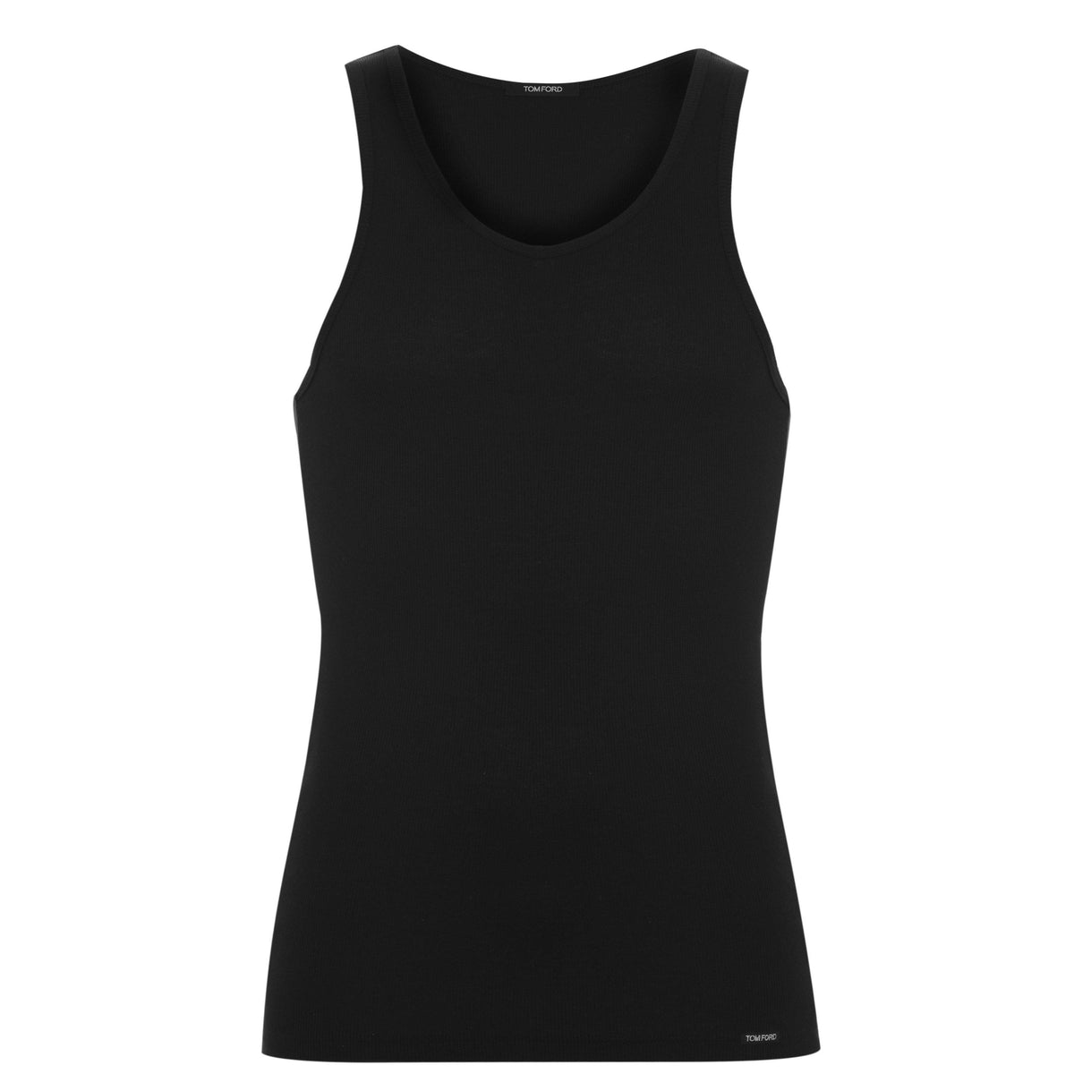 Men's Plain Cotton Rib Vest