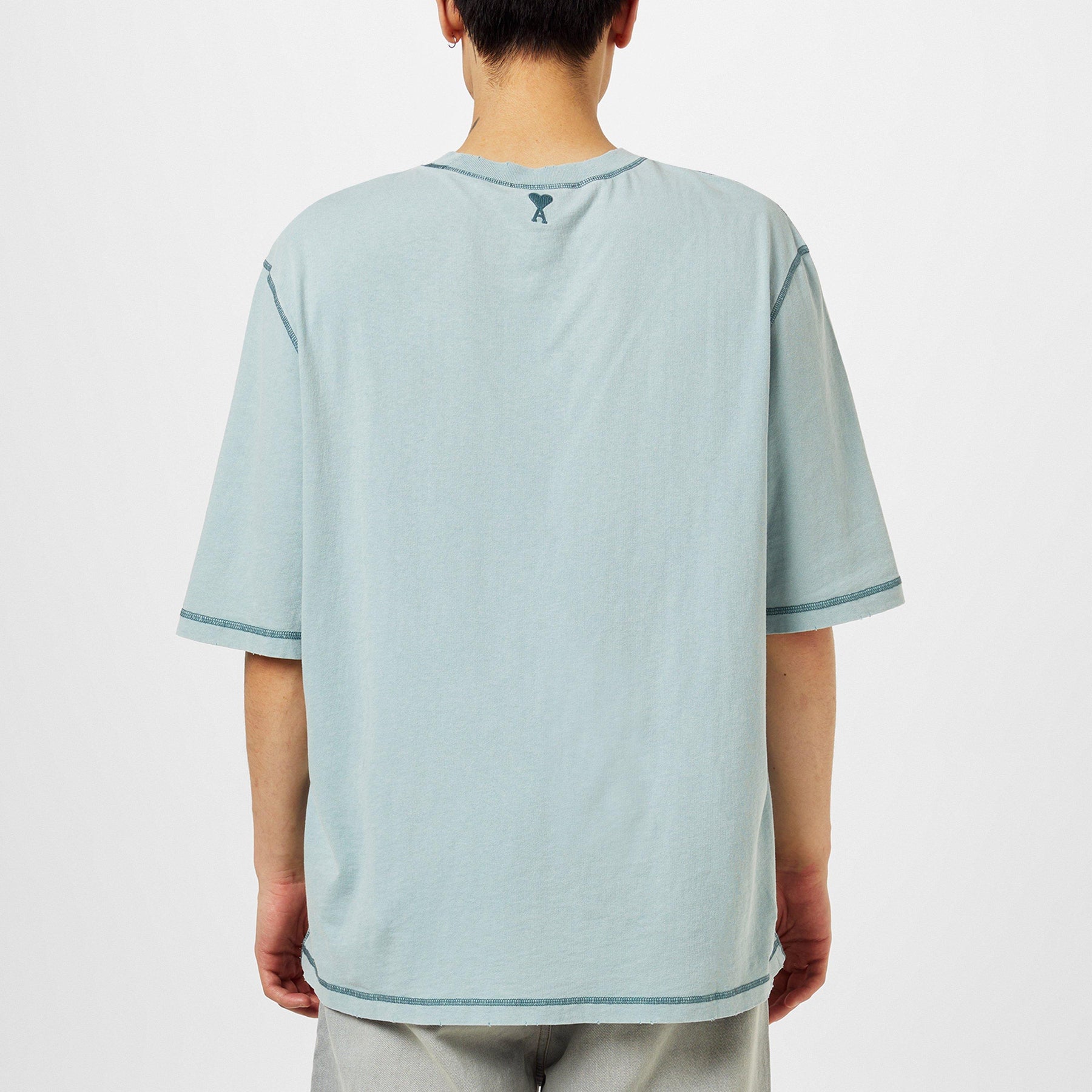 Fade Out Embroidered Logo T-Shirt