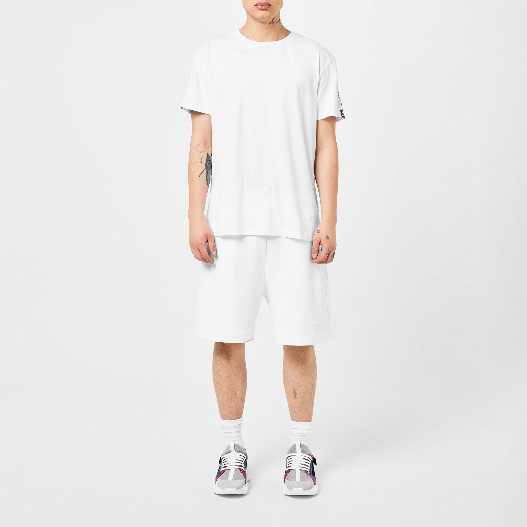 Bear Logo Tape T-Shirt