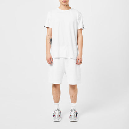 Men's Bear Logo Tape Regular Fit T-Shirt