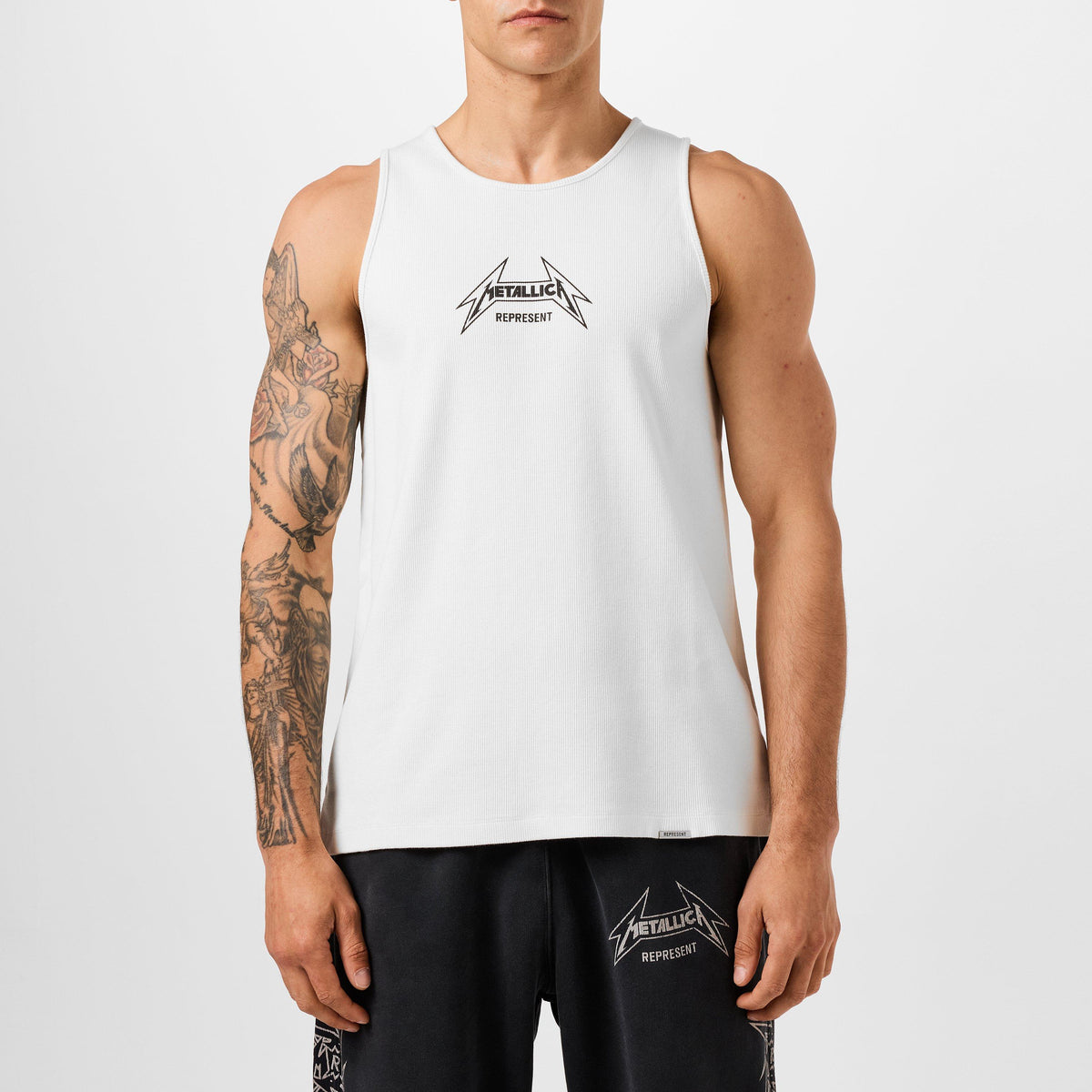 Men's Graphic Cotton X Metallica 40 Year Anniversary Tank Top