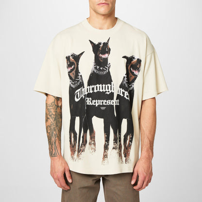 Rep Thoroughbred T-Shirt, Bold Printed Graphic