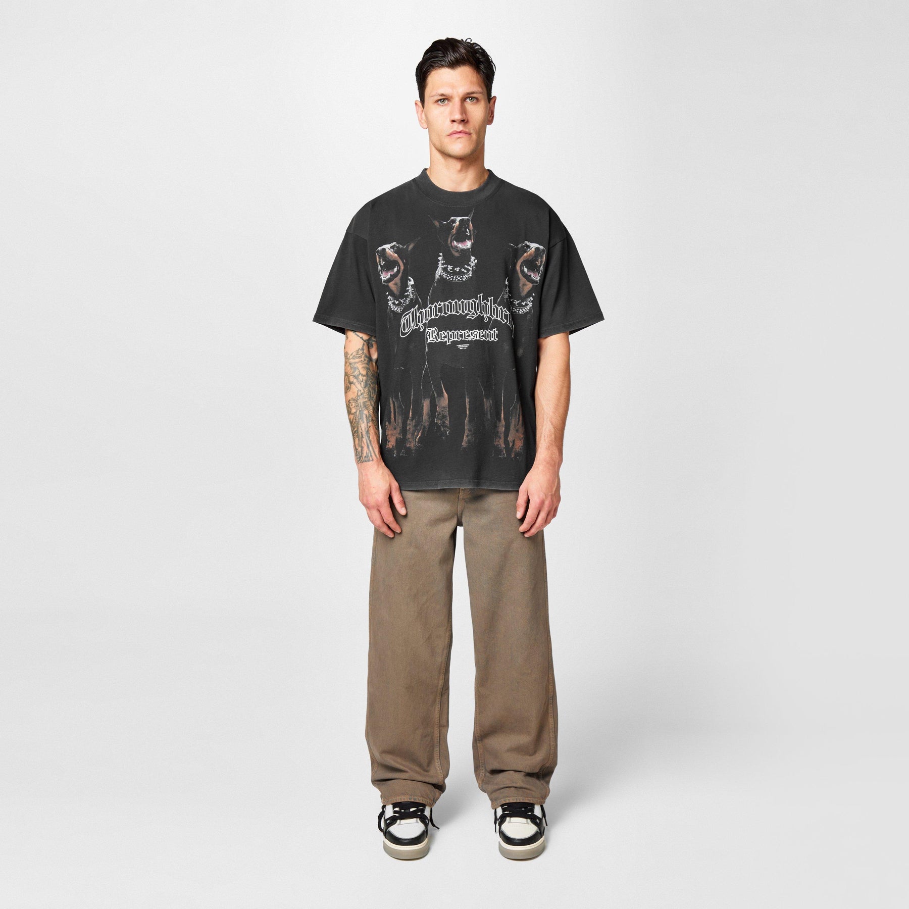 Men's Rep Thoroughbred T-Shirt, Bold Printed Graphic