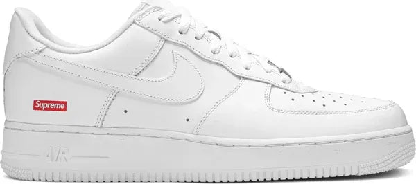 Nike Supreme x Air Force 1 Low 'Box Logo - White' - Size: UK 7 Sneakers | Shop From The Mirage