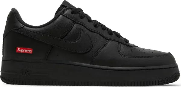 Nike Supreme x Air Force 1 Low 'Box Logo - Black' - Size: UK 7 Sneakers | Shop From The Mirage