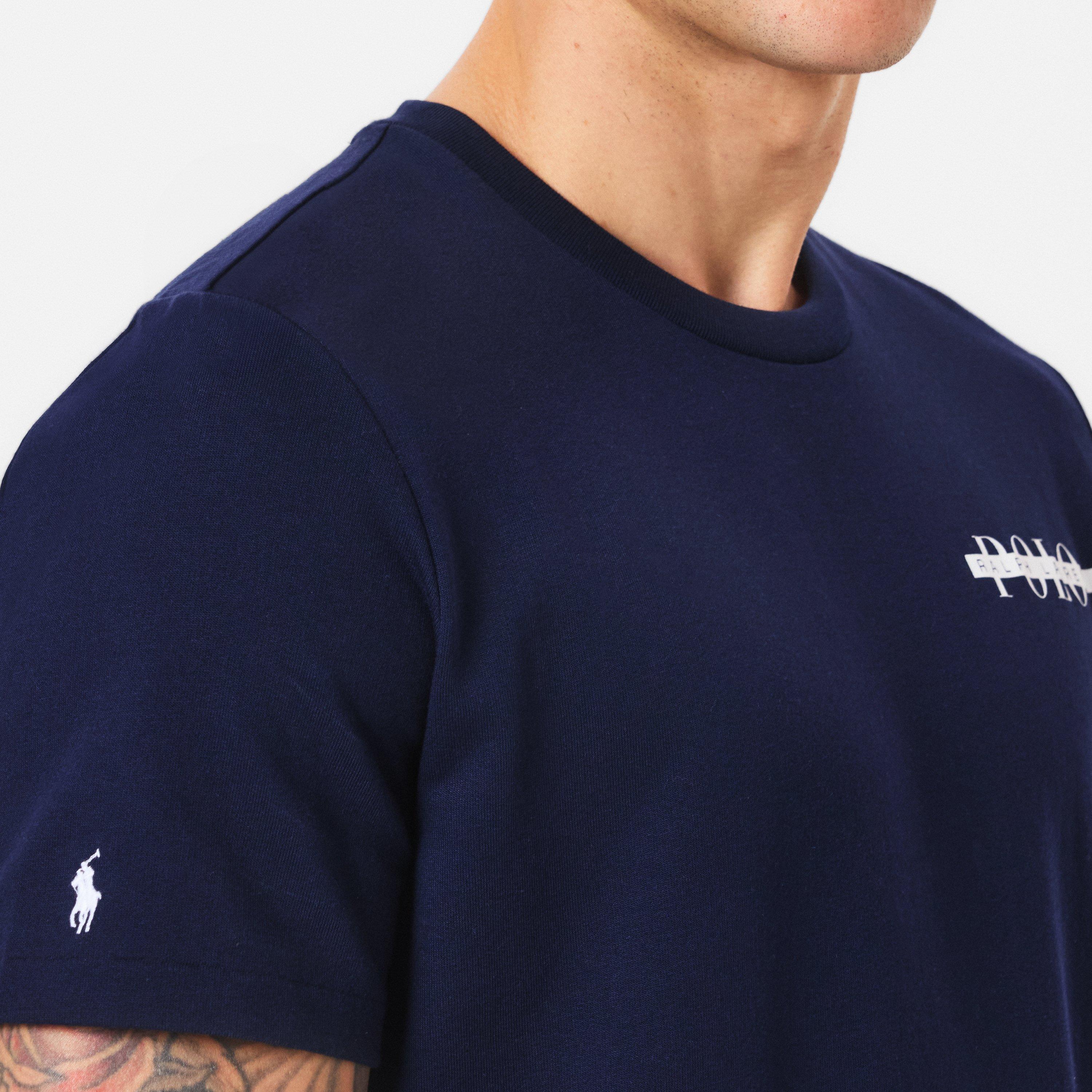 Men's Block Logo Regular Fit T-Shirt