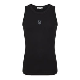 Logo Fitted Tank Vest