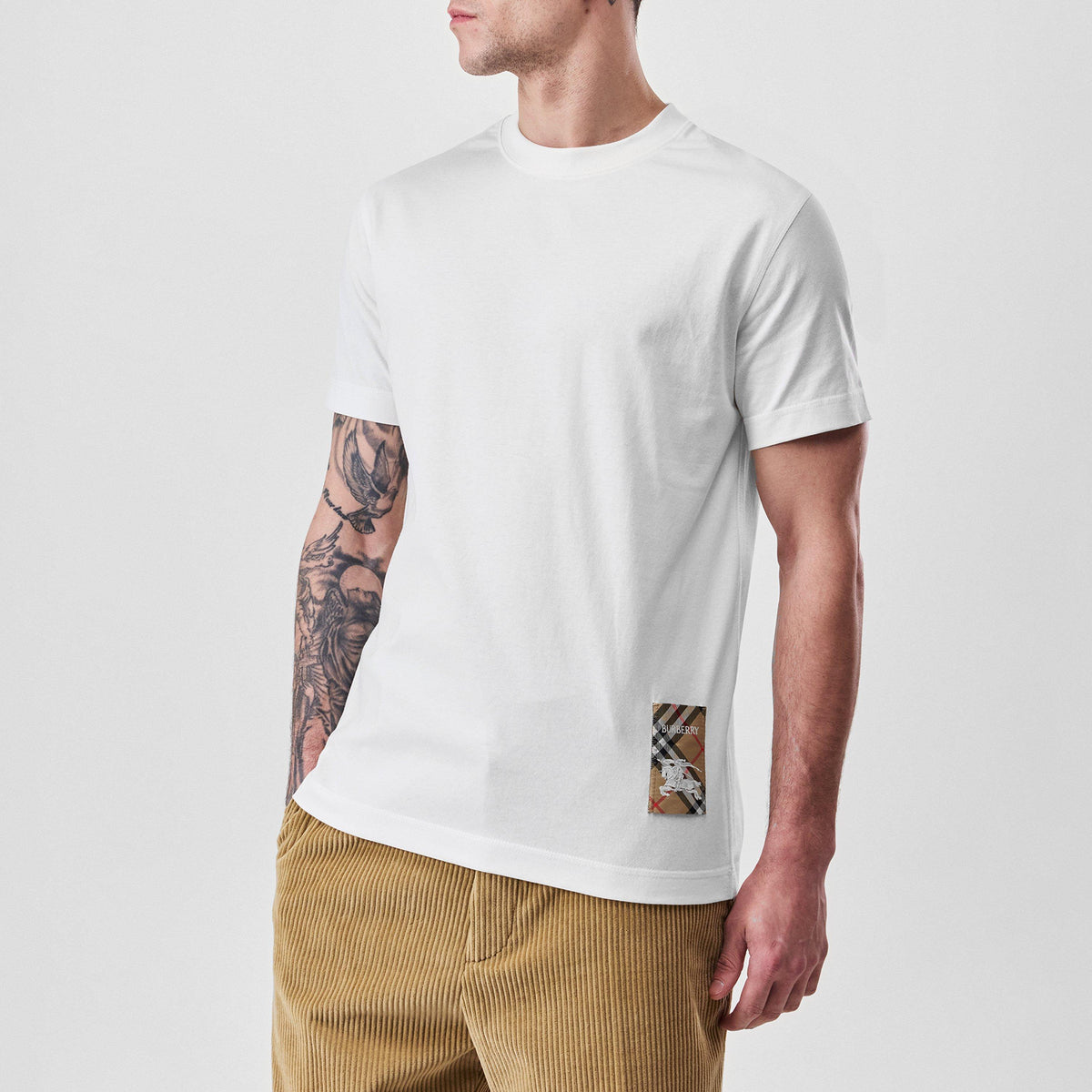 Check Tab T-Shirt