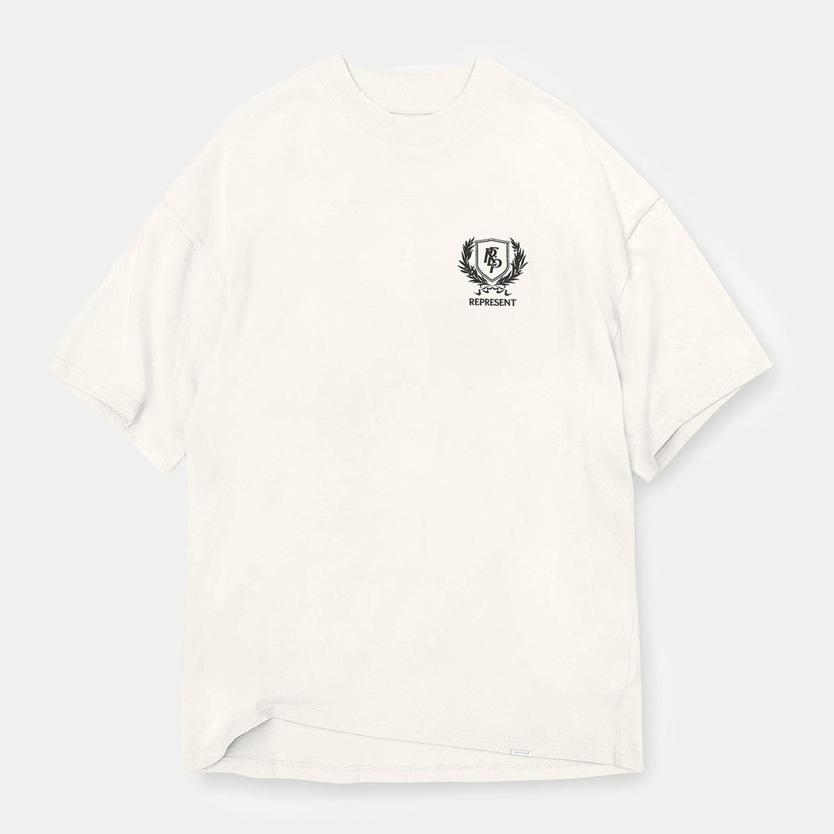 Men's Rep Crest T-Shirt, Striking Graphic Print