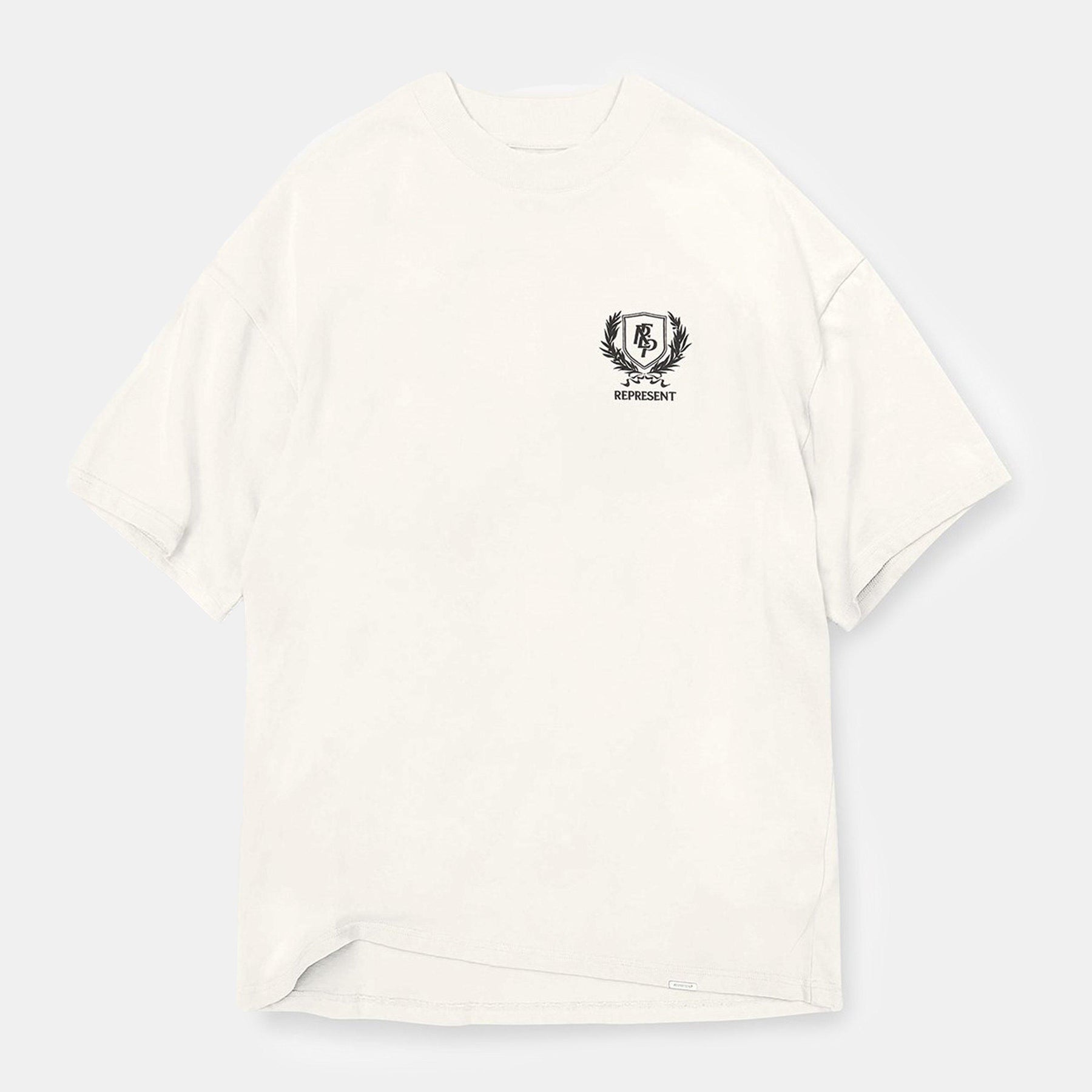 Men's Rep Crest T-Shirt, Striking Graphic Print