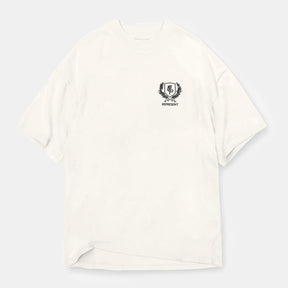 Men's Rep Crest T-Shirt, Striking Graphic Print