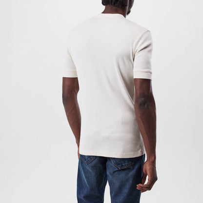 Ribbed Henley T-Shirt