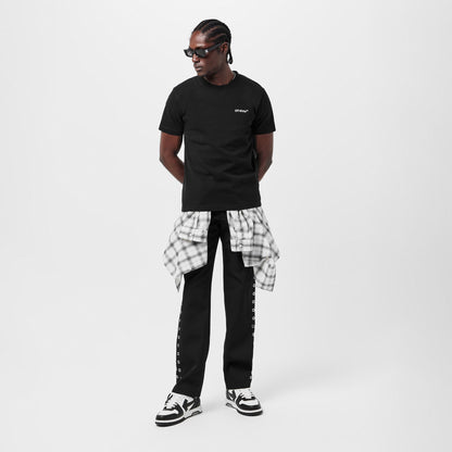 Helvetica Logo Short Sleeve Typography T-Shirt