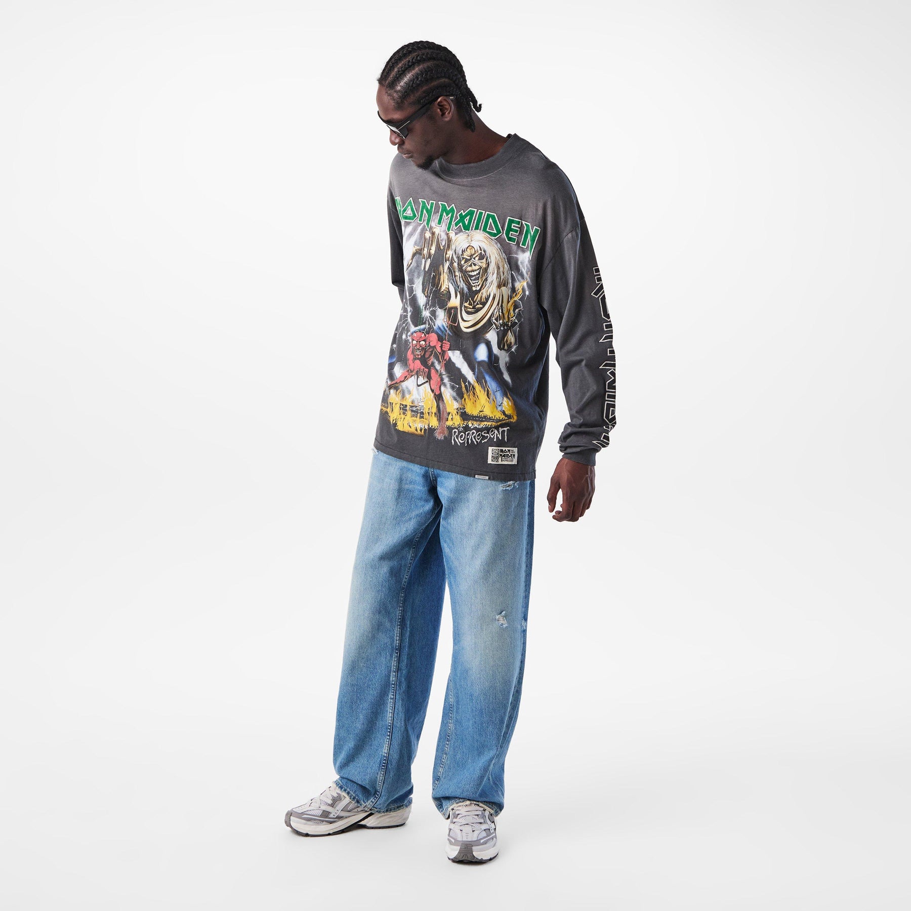 Men's x Iron Maiden Beast Long-sleeve T-Shirt