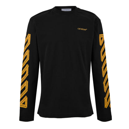 Tape Cotton Long Sleeve T-Shirt