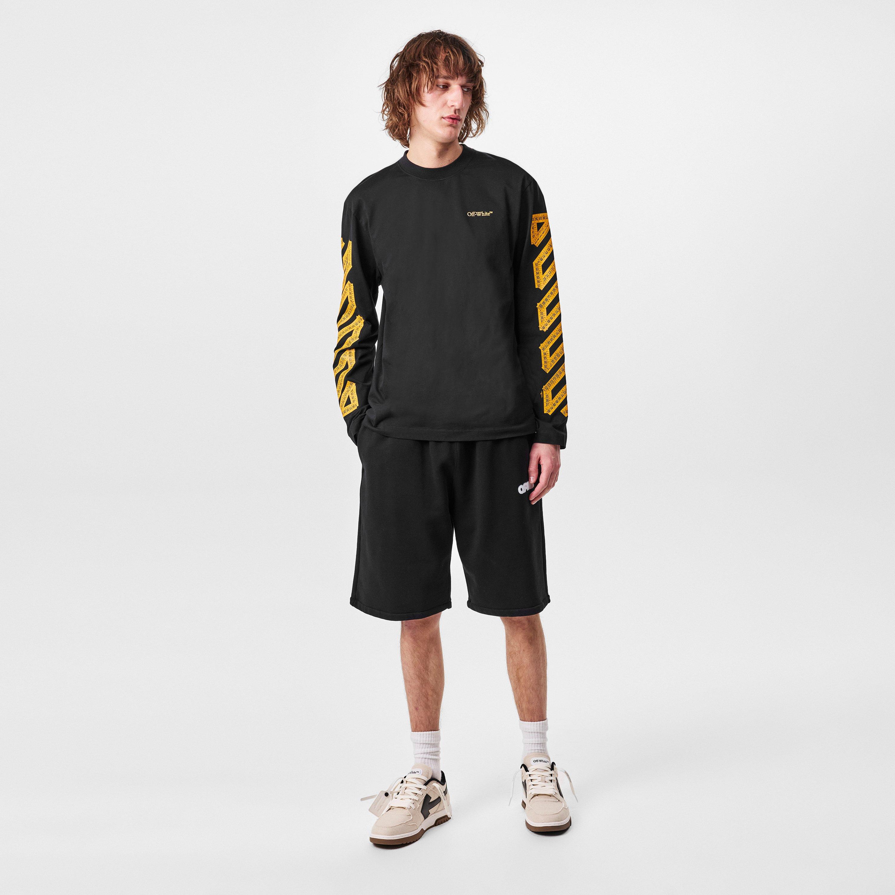 Tape Cotton Long Sleeve T-Shirt