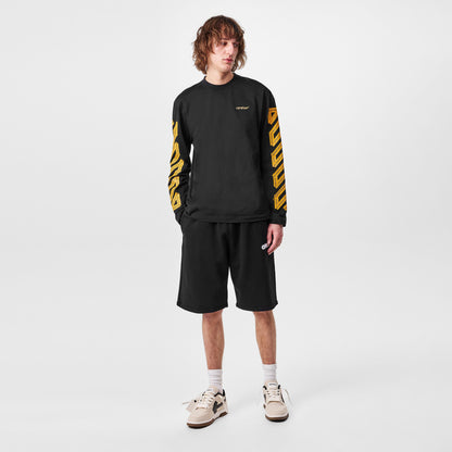 Tape Cotton Long Sleeve T-Shirt