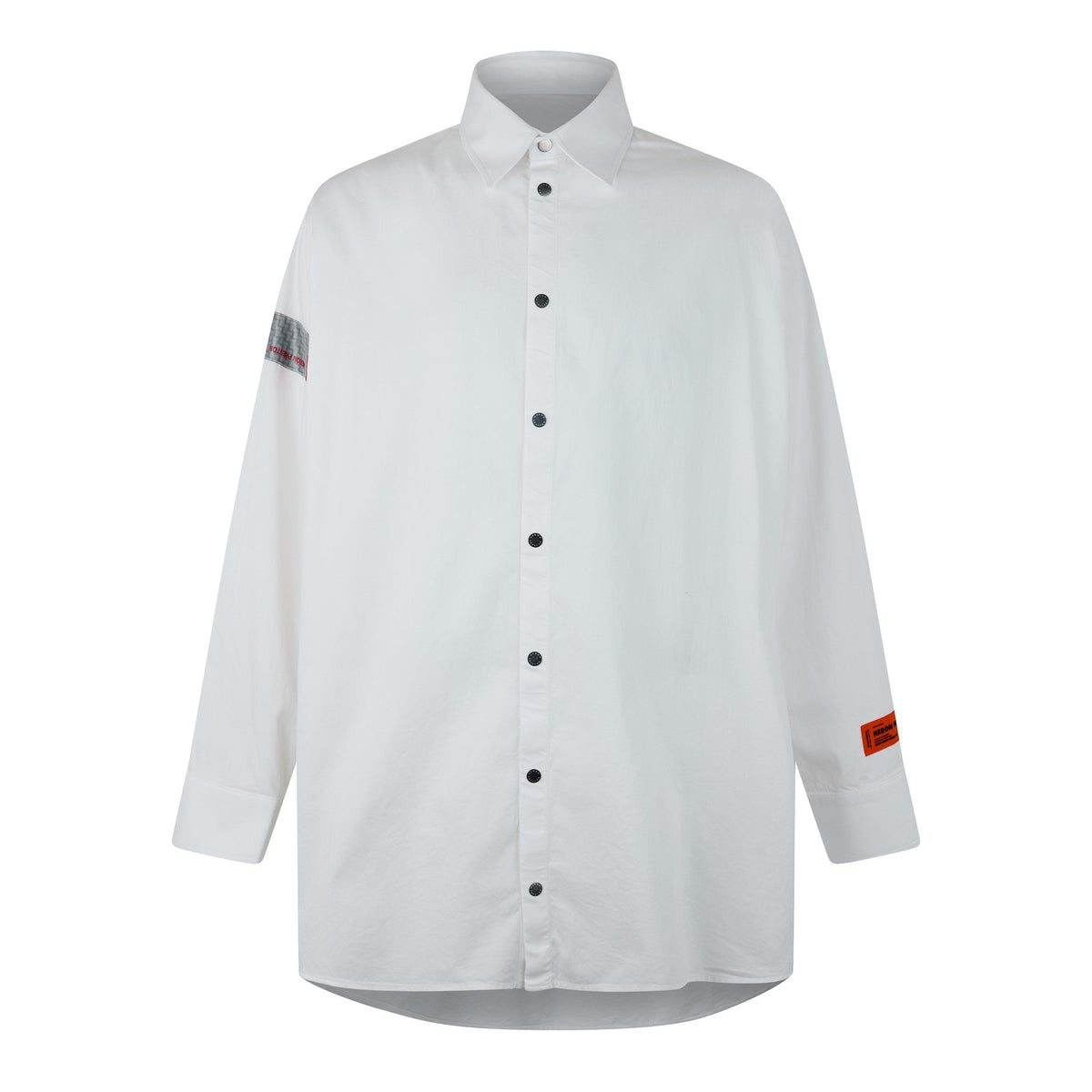 Stripe-Detail Popeline Shirt