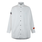 Stripe-Detail Popeline Shirt