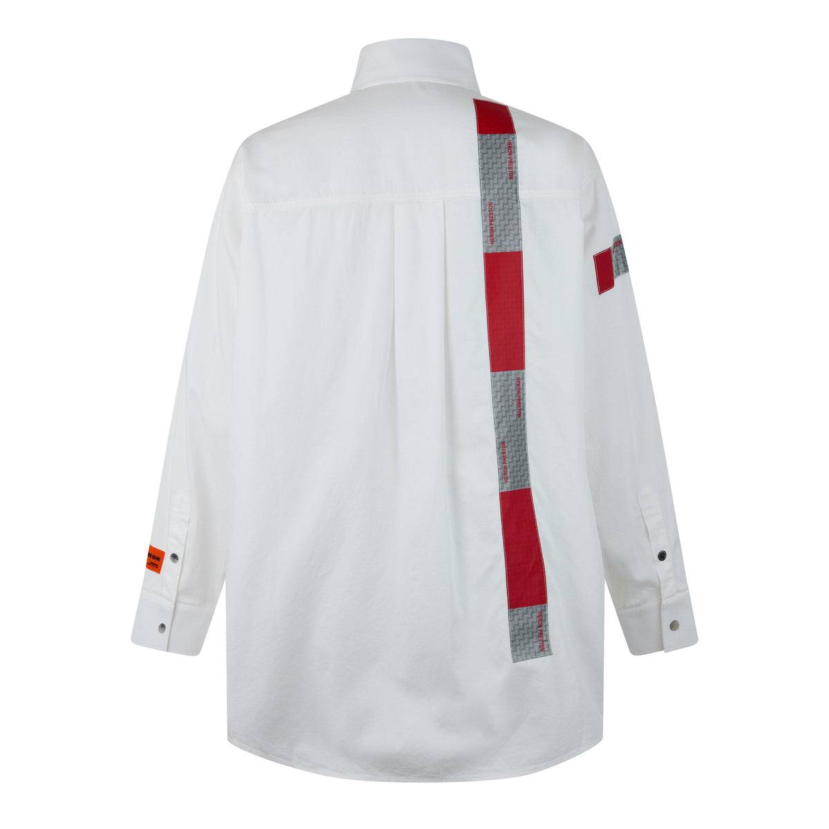 Stripe-Detail Popeline Shirt