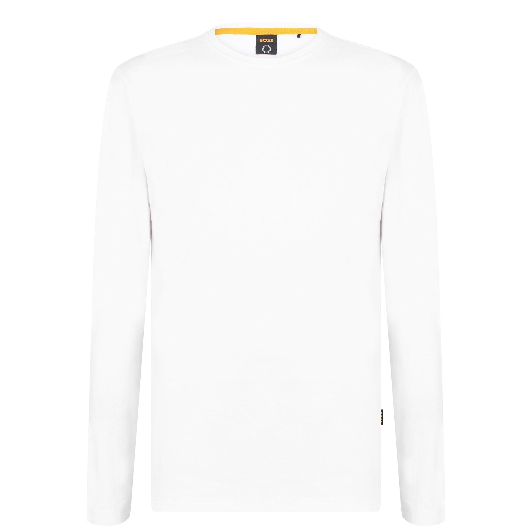 Men's Tacks Long-sleeve T-Shirt, Tonal Logo Badge