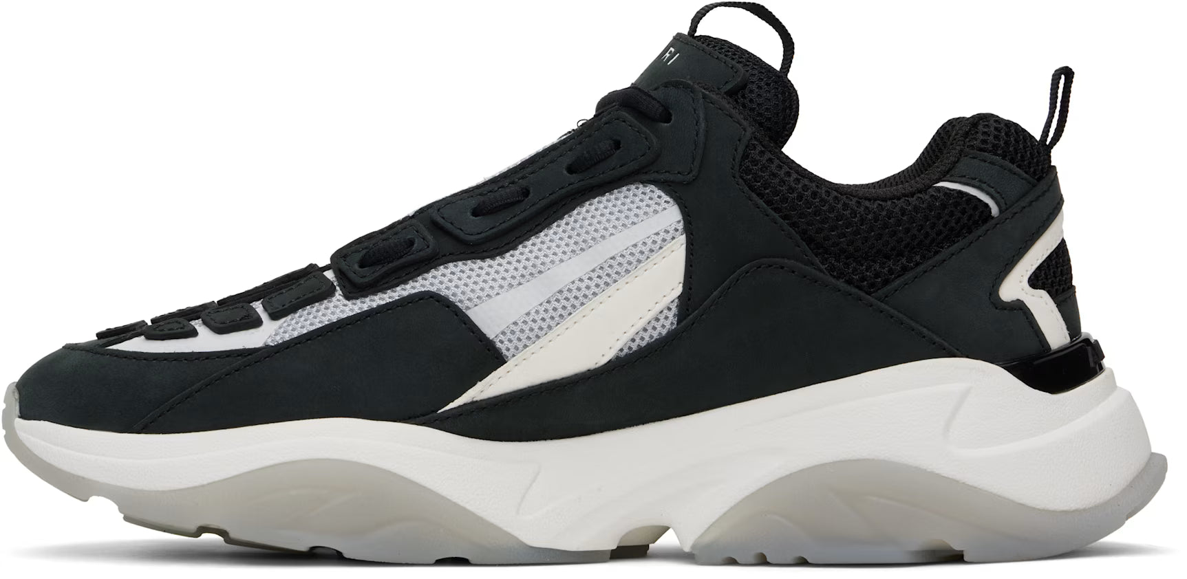 Black Bone Runner Sneakers