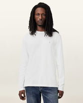 Ellis Waffle Texture Long Sleeve Crew