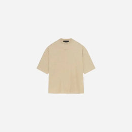 FEAR OF GOD ESSENTIALS TEE GOLD HEATHER