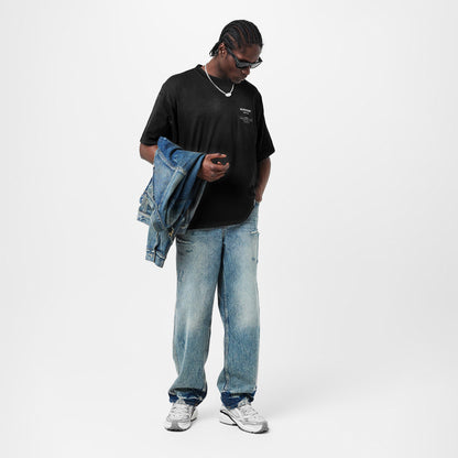 Revere Manor Cotton Hemp Short Sleeve Oversized T-Shirt