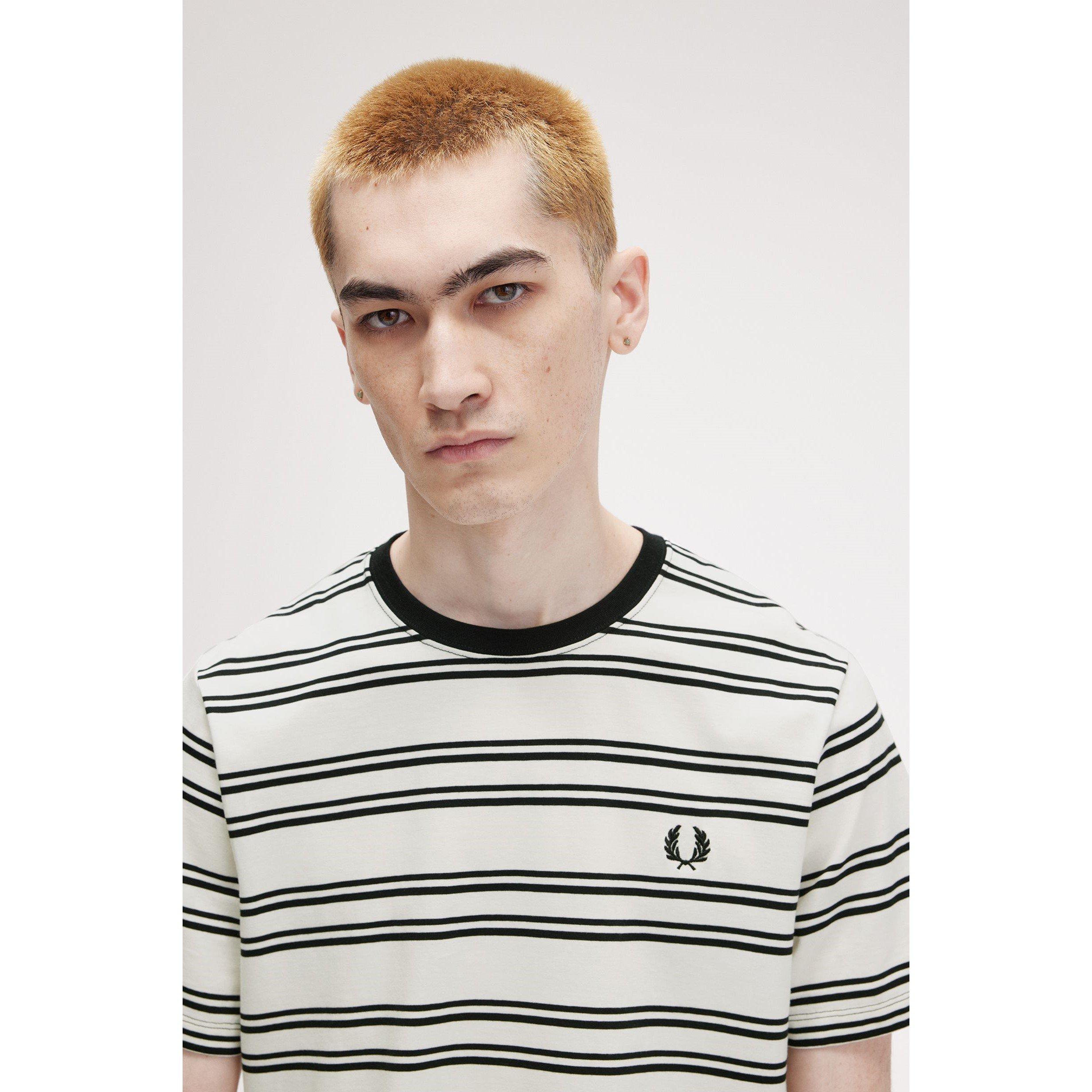 Fine Stripe Regular Fit T-Shirt