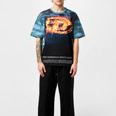 Burning Oval D Poster T-Shirt