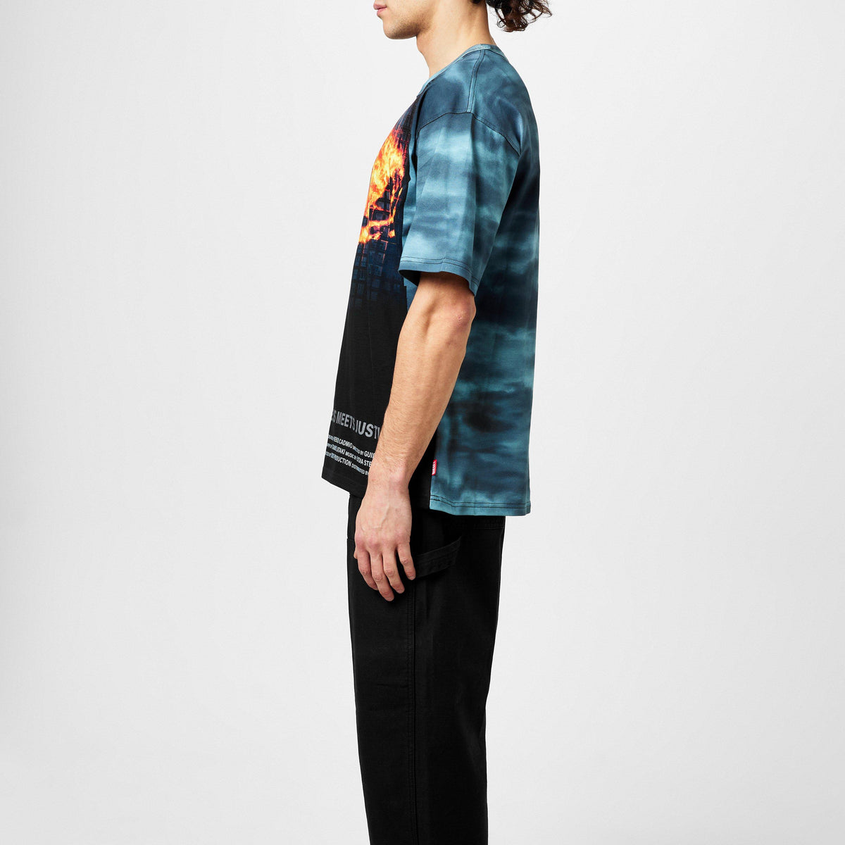 Burning Oval D Poster T-Shirt