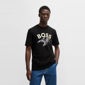 Men's fish Cotton T-Shirt, Eye-catching Graphic Design